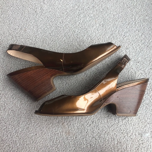 Franco Sarto Cooper Bronze Wedges - Picture 4 of 6